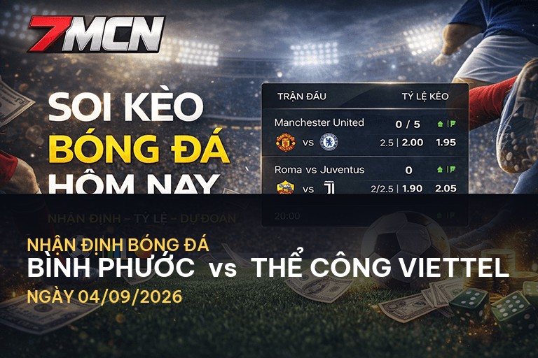Bình Phước vs Thể Công Viettel: Cuộc chiến quyết liệt tại V League-1